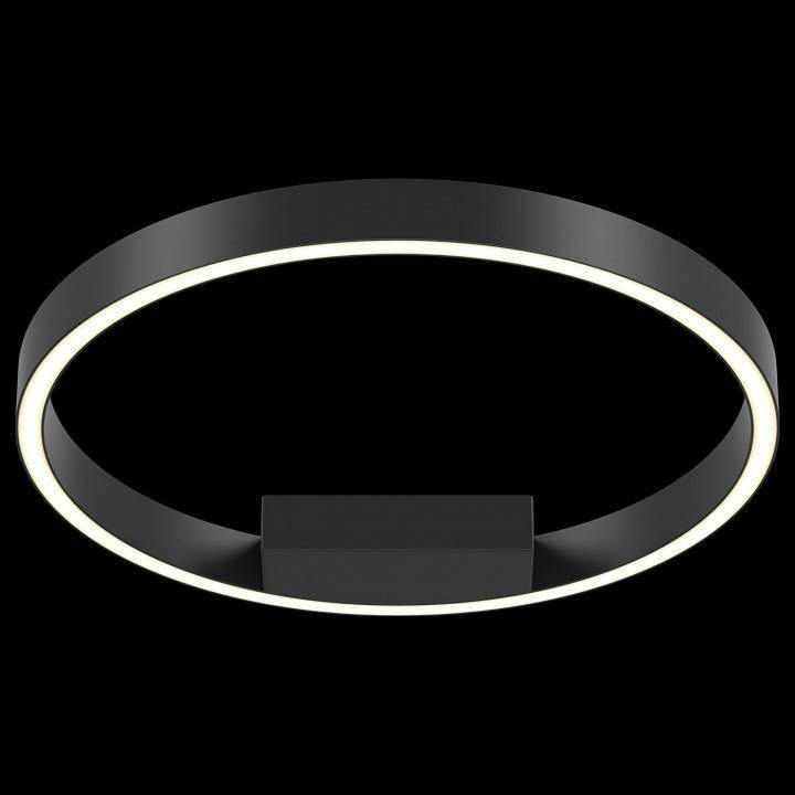 Накладной светильник Maytoni Rim 25 Вт 4000 К черный MOD058CL-L25B4K