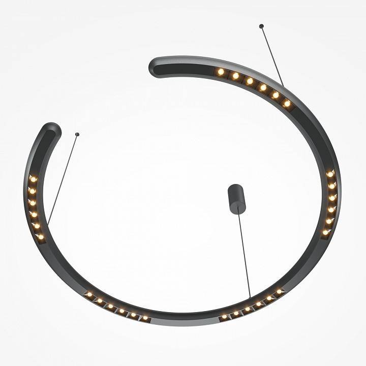 Подвесной светильник Maytoni Motion 20 Вт 3000K черный MOD276PL-L20B3K1