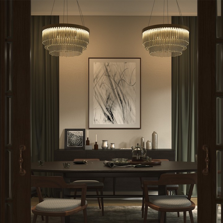 Подвесной светильник Maytoni Trove MOD486PL-L38BSK