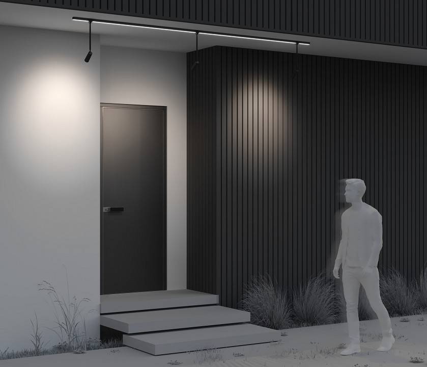 Трековый светильник Maytoni Focus 8 Вт 3000 K O-TR01-2-P-8WB3K