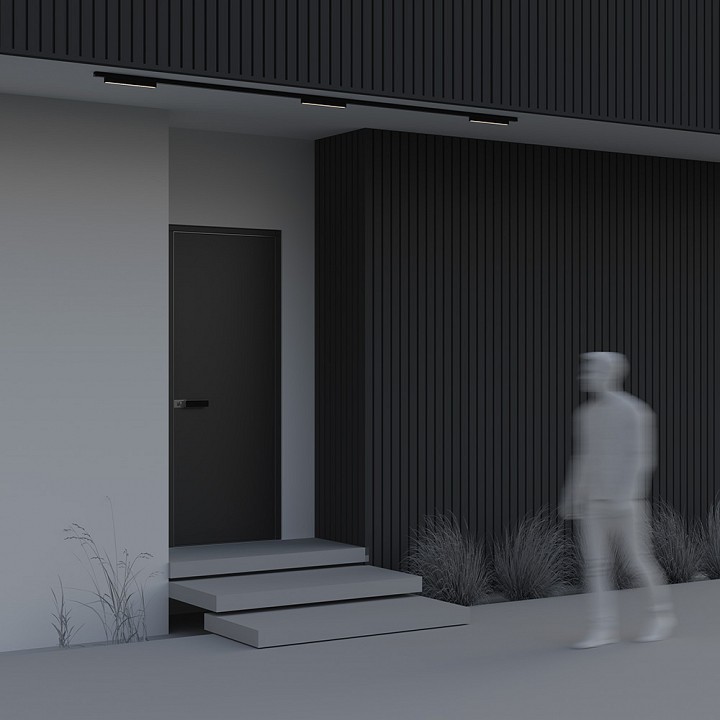 Накладной светильник Maytoni Basis 12 Вт O-TR02-1-S-12WB3K