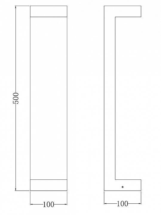 Уличный светильник Maytoni Barclay Street O013FL-L9B