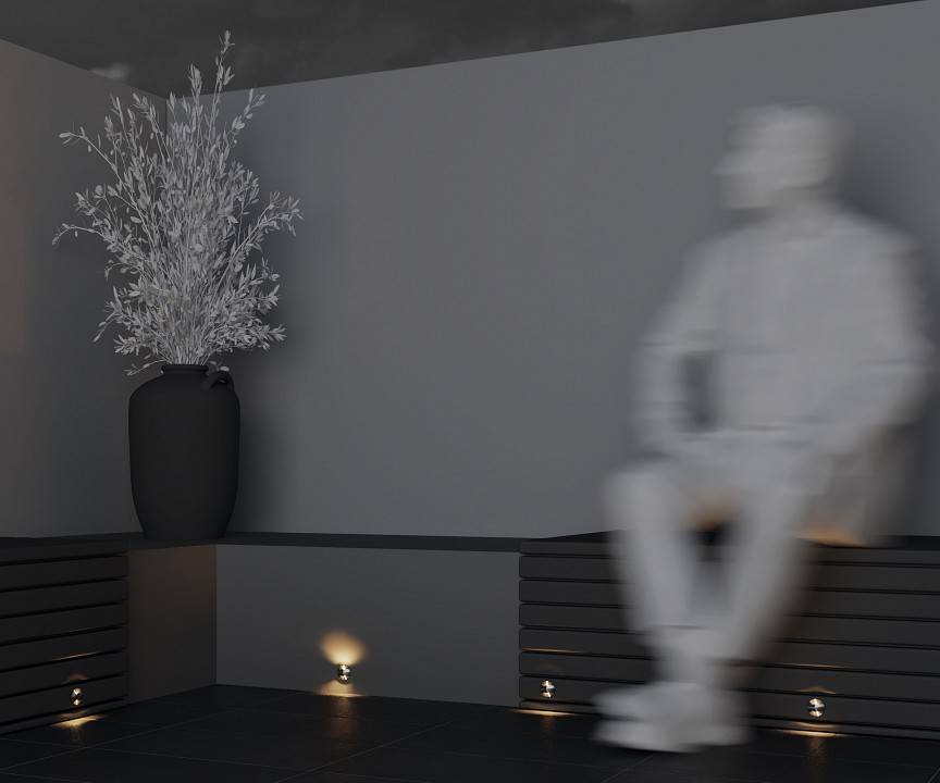 Светильник встраиваемый в грунт Maytoni Flash O044DL-L1S3K