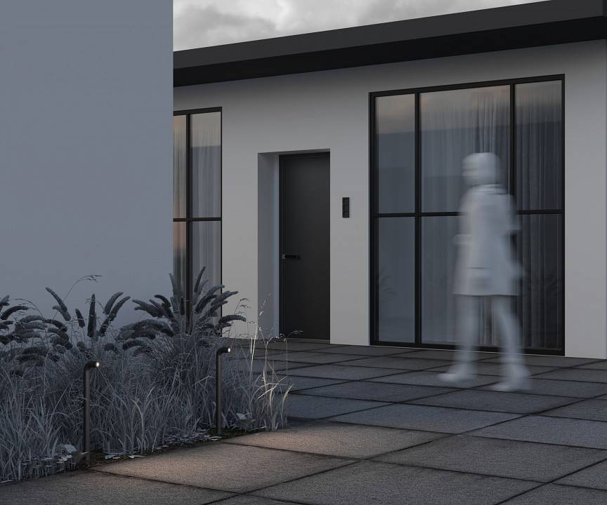 Уличный светильник Maytoni Sleek LED O477FL-L2GF3K