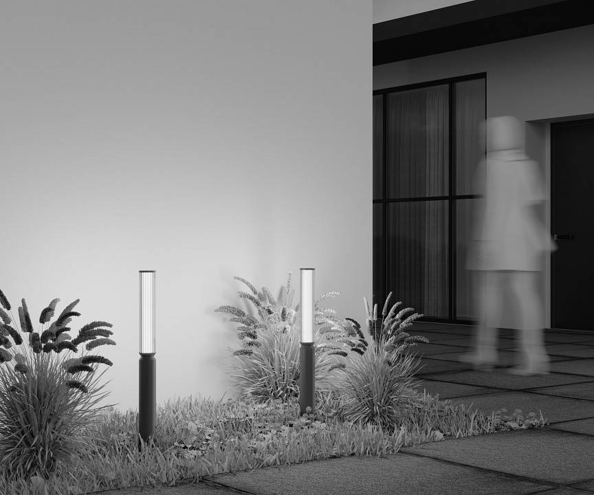 Уличный светодиодный светильник Maytoni Lit O593FL-L12GF3K