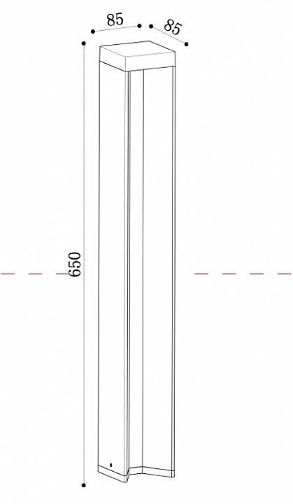 Уличный наземный светильник Maytoni Essen O596FL-L9GR4K1