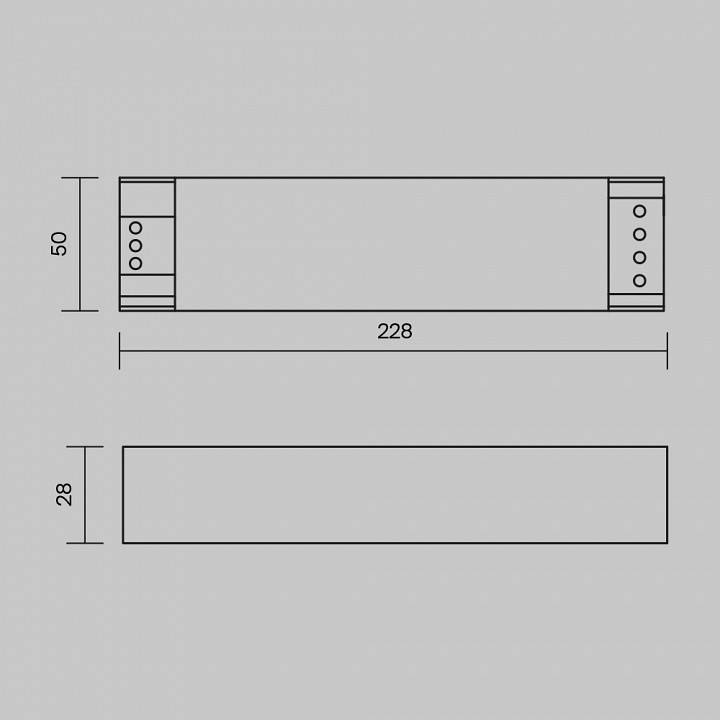 Блок питания Maytoni Magnetic 48V 200W IP20 PSL007-200W-48V-IP20