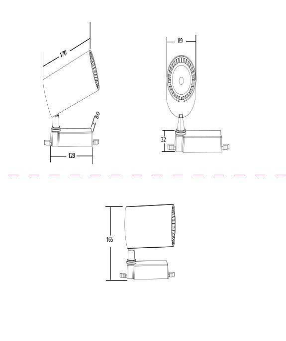 Трековый светильник Maytoni Vuoro 40 Вт 3000 K белый TR003-1-40W3K-W