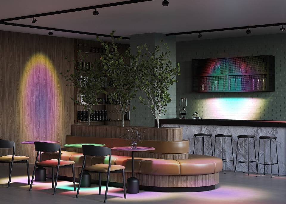 Светильник на штанге Maytoni Lens TR217-2-15W4K-B