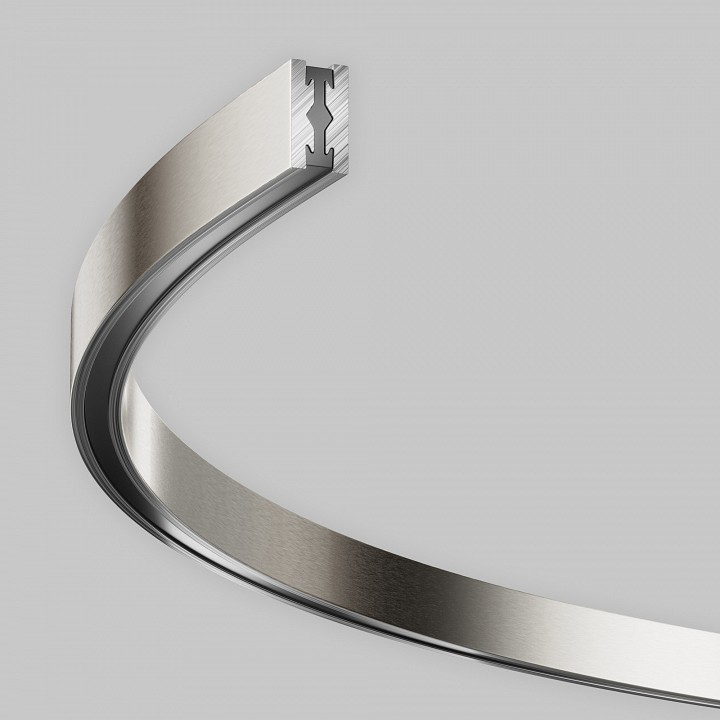 Трек подвесной Maytoni Busbar trunkings Flarity TRX154-SR-D800-PT