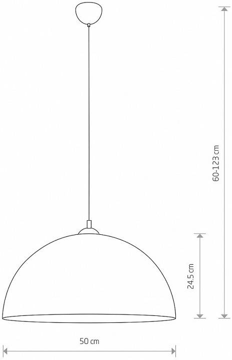 Подвесной светильник Nowodvorski Hemisphere L 10296