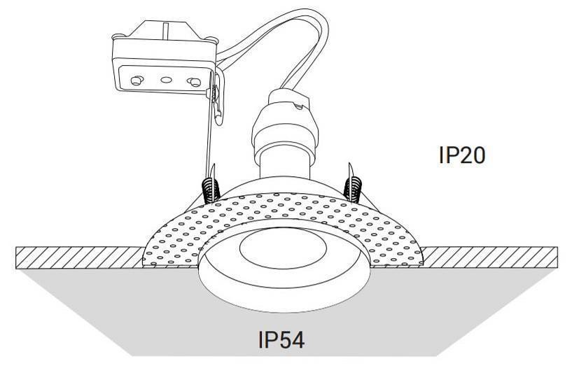 Встраиваемый светильник Nowodvorski Echo 8371