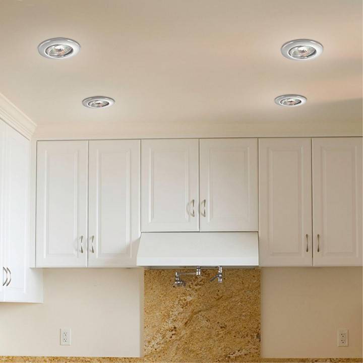 Встраиваемый светильник Novotech Classic GU5.3 хром 369694