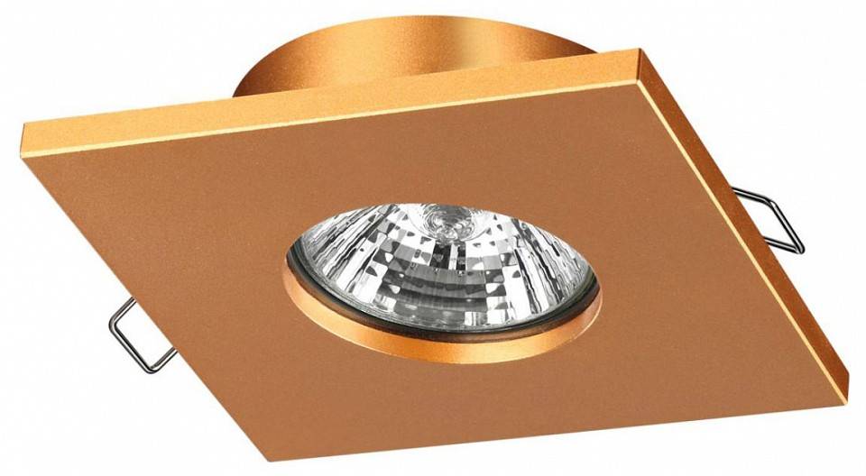 Встраиваемый светильник Novotech Aqua IP65 белый 370807