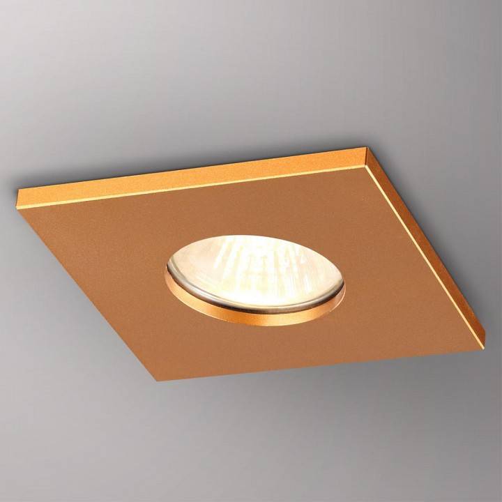 Встраиваемый светильник Novotech Aqua IP65 белый 370807