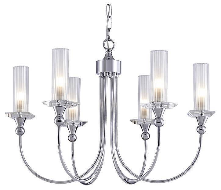 Подвесная люстра Newport 4580 4586/C chrome 4586/C