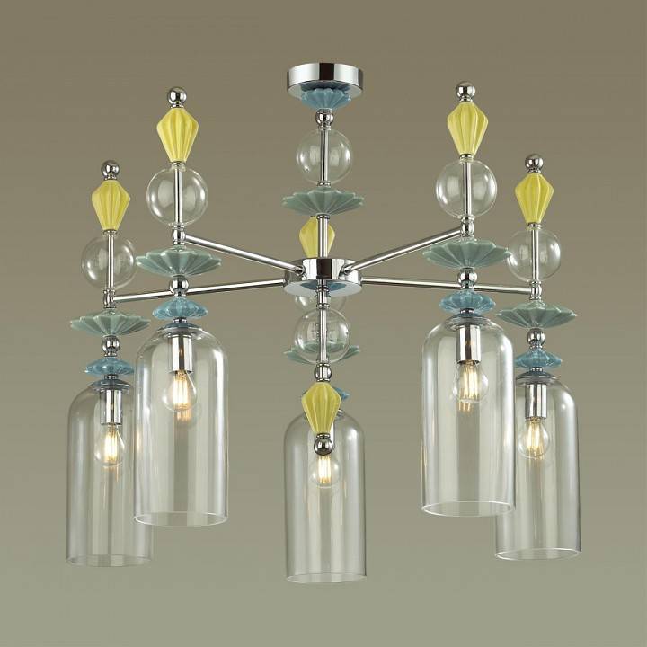 Люстра на штанге Odeon Light Bizet 4893/5C