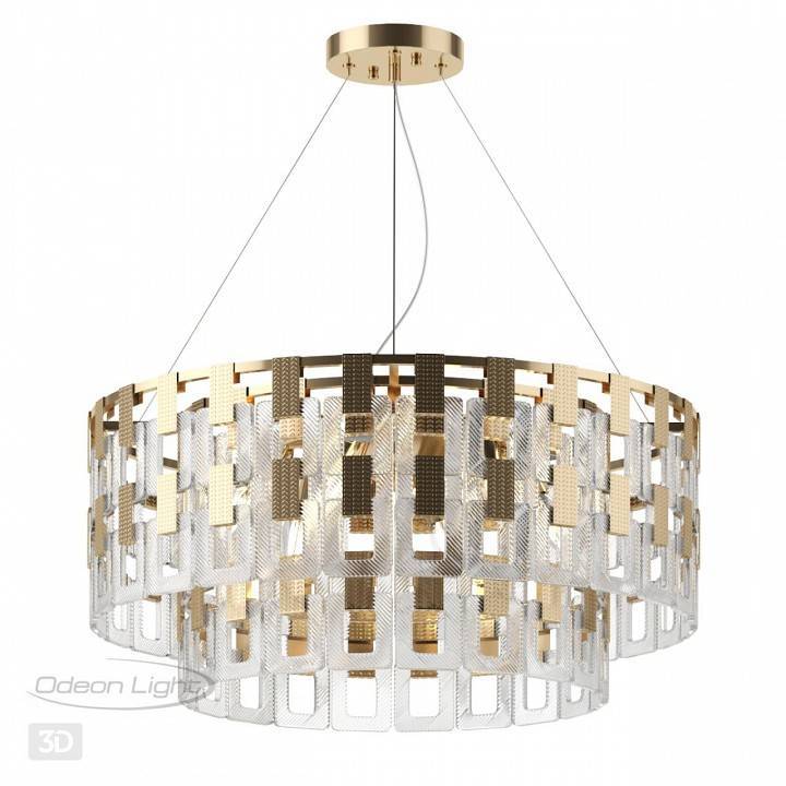 Подвесная люстра Odeon Light Buckle 4989/12