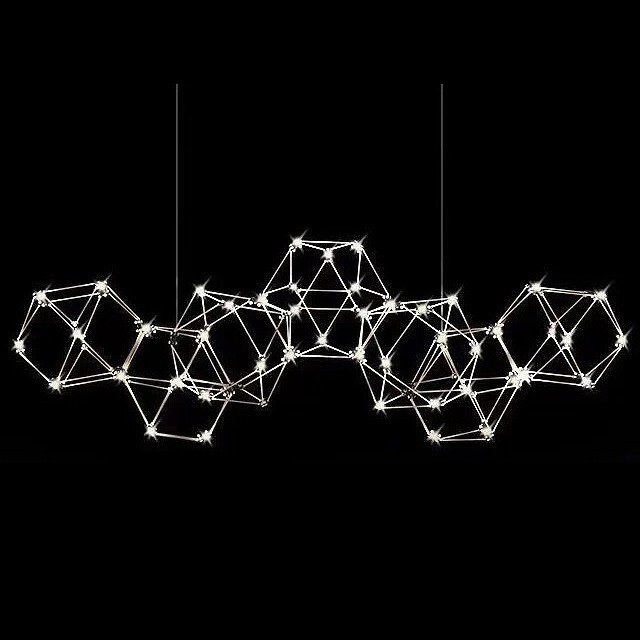Подвесная люстра O-LUCE Bjork в линию без вставок 10964-2