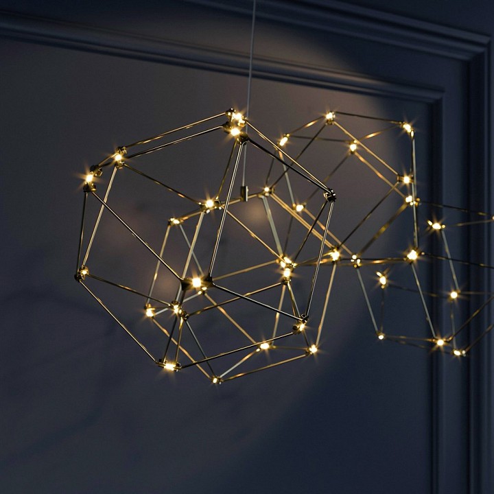 Подвесная люстра O-LUCE Bjork в линию без вставок 10964-2