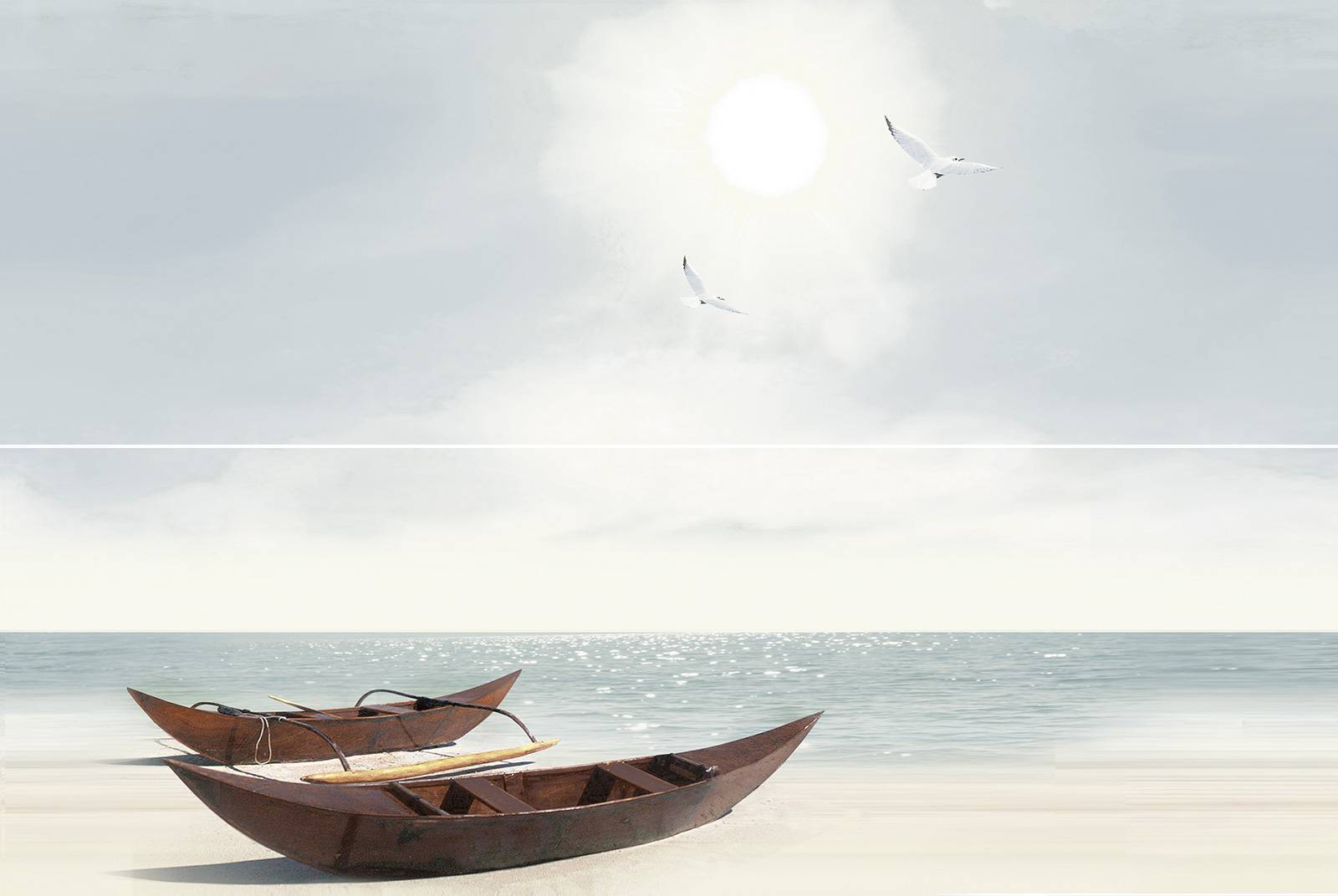 Панно из 2 плиток Alma Ceramica Ailand 400x600x7.5 мм PWA11ALD1