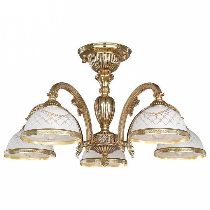 Люстра на штанге Reccagni Angelo 7122 5 ламп PL 7122/5