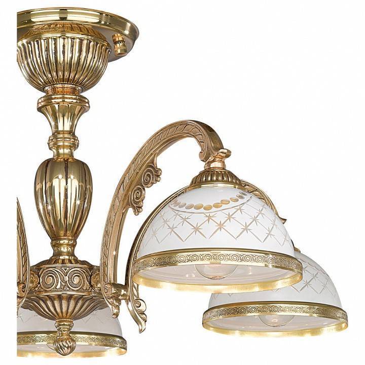 Люстра на штанге Reccagni Angelo 7122 5 ламп PL 7122/5