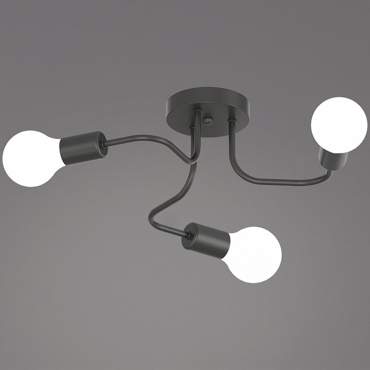 Люстра потолочная De City 01728-0.3-03 BK