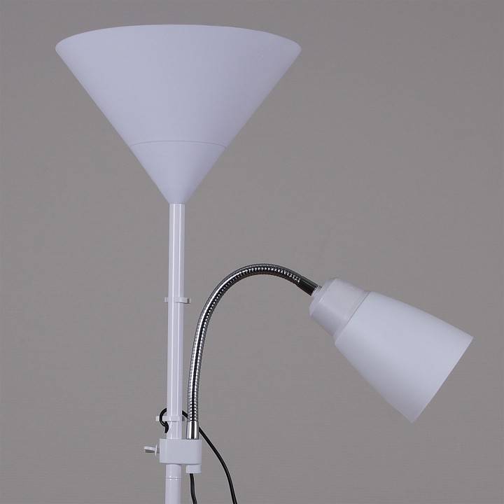 Торшер с подсветкой Reluce 03940-0.6-02 WH белый