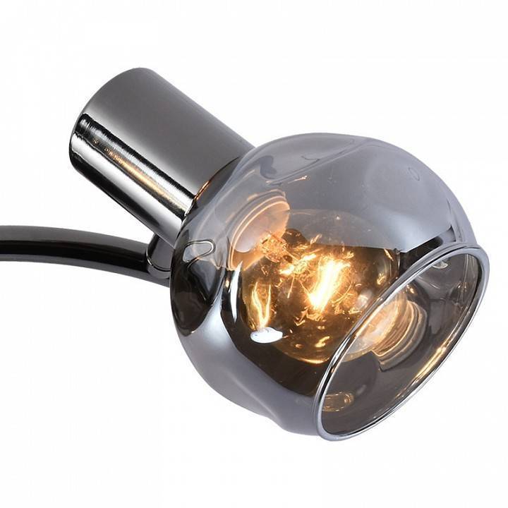 Спот Reluce 05958-0.8-02 PEARL BK (DARK CHROME)