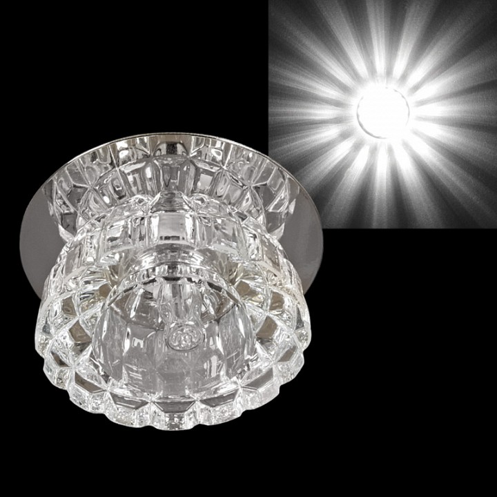 Встраиваемый светильник 06035-9.0-001FS G9 CR