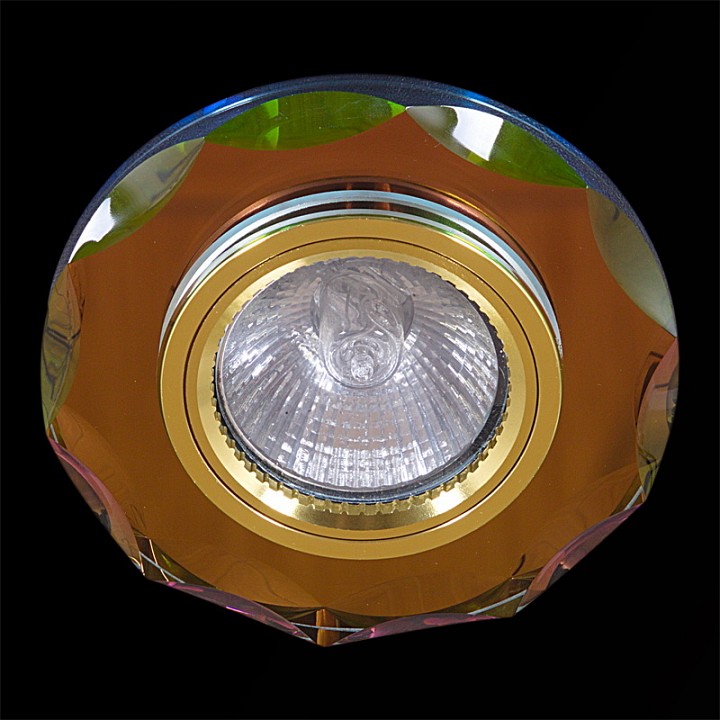 Встраиваемый светильник  06168-9.0-001FLY MR16 RNB+GD (06186-9.0-001)