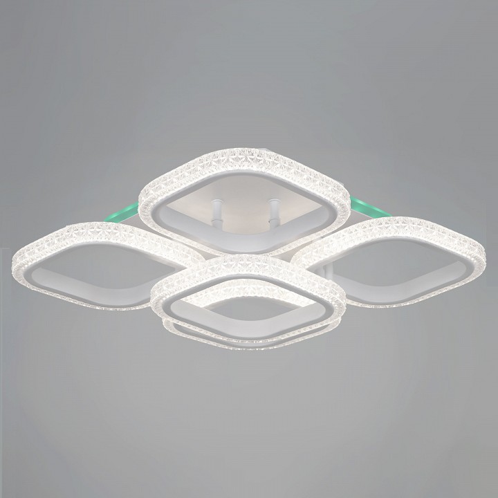 Потолочная люстра 06335-0.3-4+1A WH (RGB)