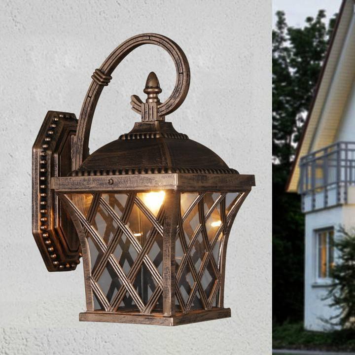 Светильник на штанге Elektrostandard 09017-0.2-001SW BKG черный/золото