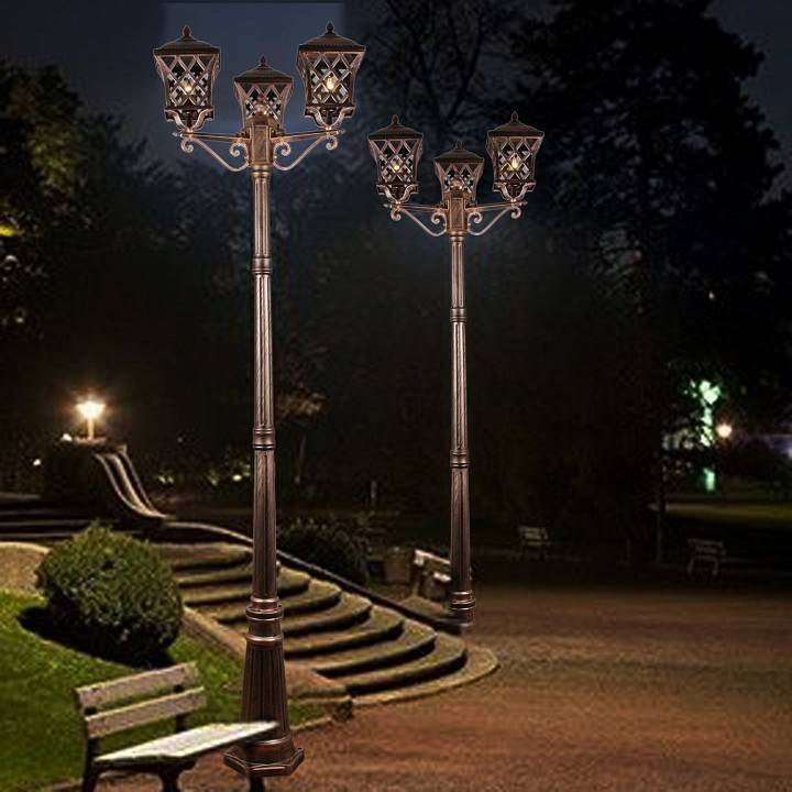 Фонарный столб 09017-0.7-003SL 2.2M BKG