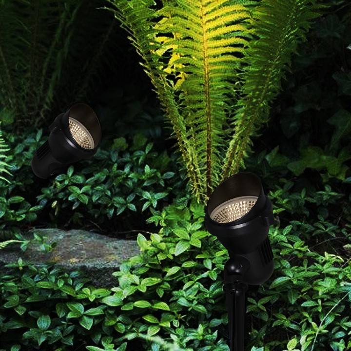 Наземный низкий светильник Reluce  09401-0.7-001U LED7W BK