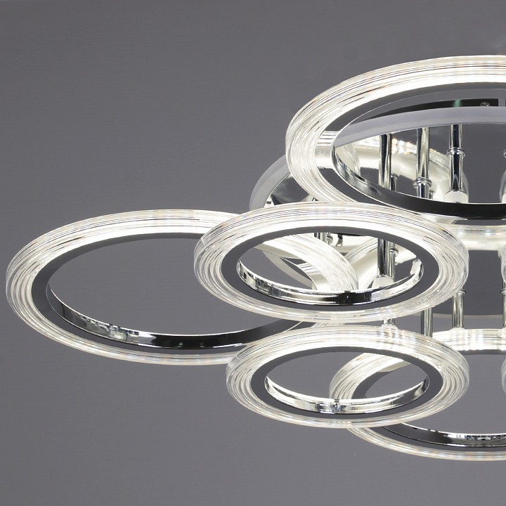 Люстра потолочная De Markt 09812-3.3-4+4D CR (RGB)