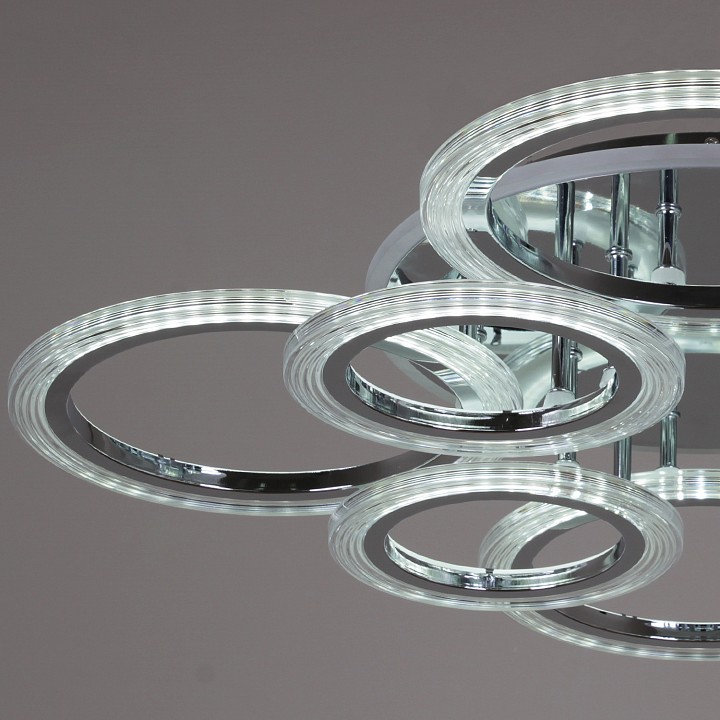 Люстра потолочная De Markt 09812-3.3-4+4D CR (RGB)