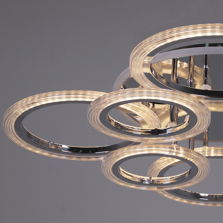 Люстра потолочная De Markt 09812-3.3-4+4D CR (RGB)