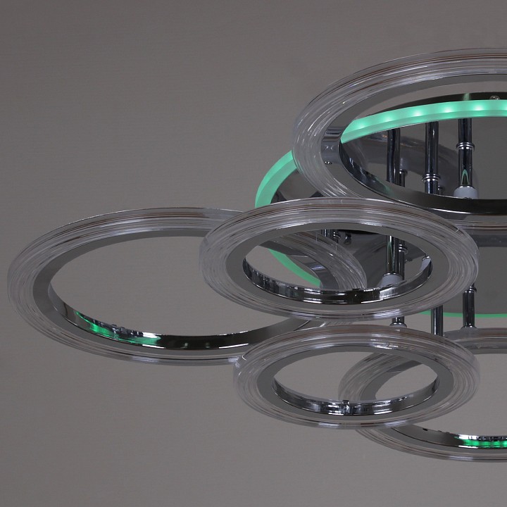 Люстра потолочная De Markt 09812-3.3-4+4D CR (RGB)