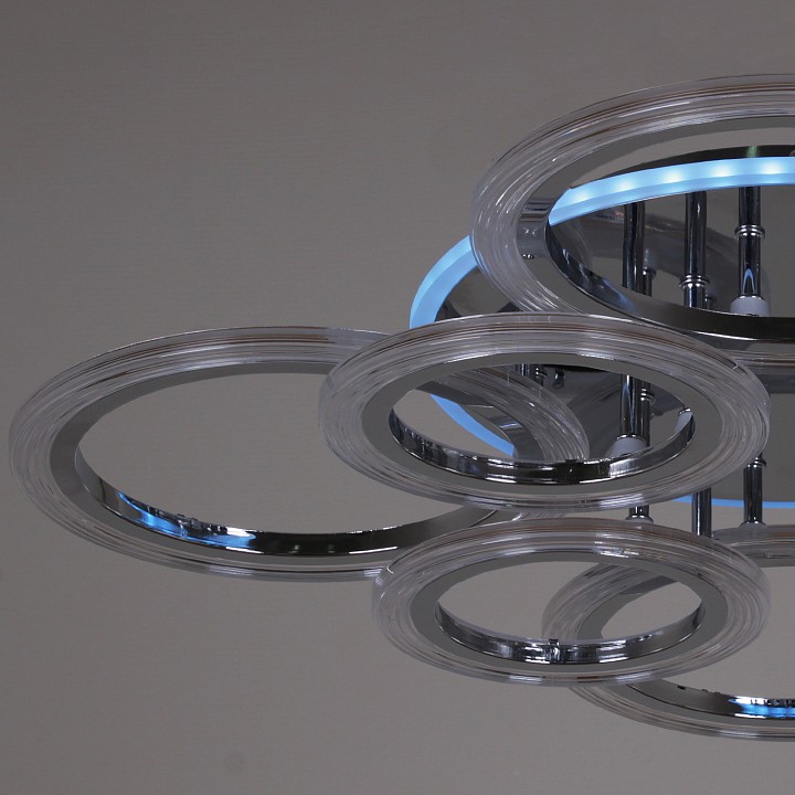 Люстра потолочная De Markt 09812-3.3-4+4D CR (RGB)