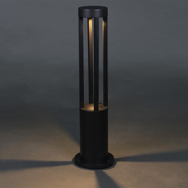 Наземный низкий светильник  09958-0.7-001JH 0,6M LED7W BK RLOS