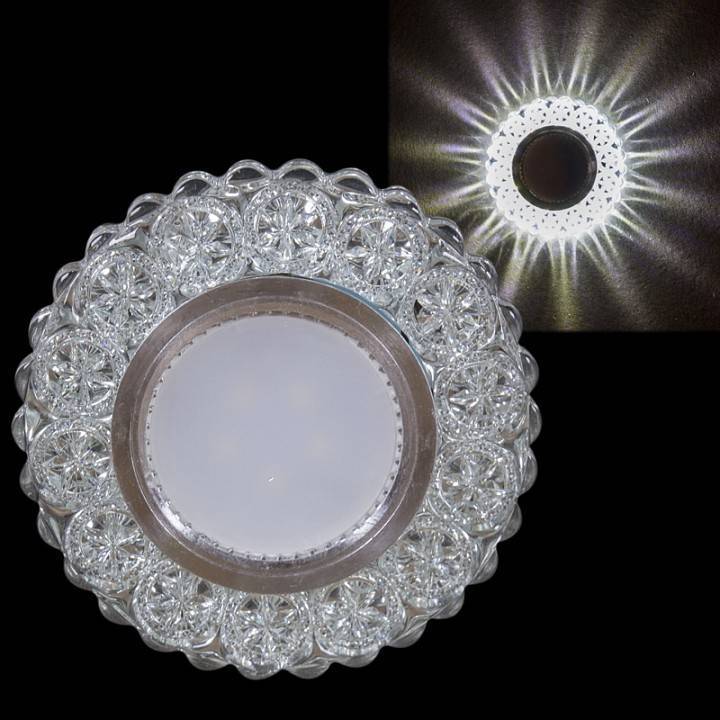 Встраиваемый светильник Reluce MR16+LED 3 Вт белый 14311-9.0-001LD