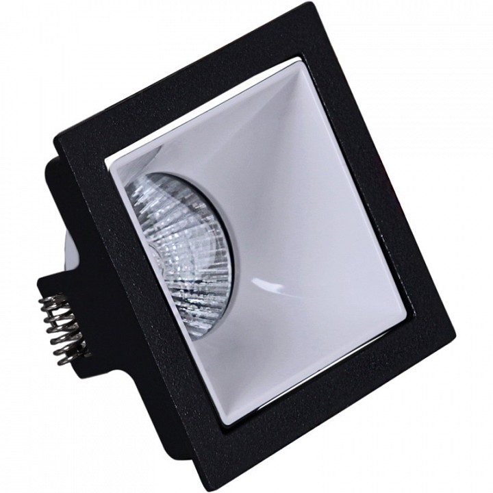 Встраиваемый светильник  16086-9.0-001PT MR16 BK+WT