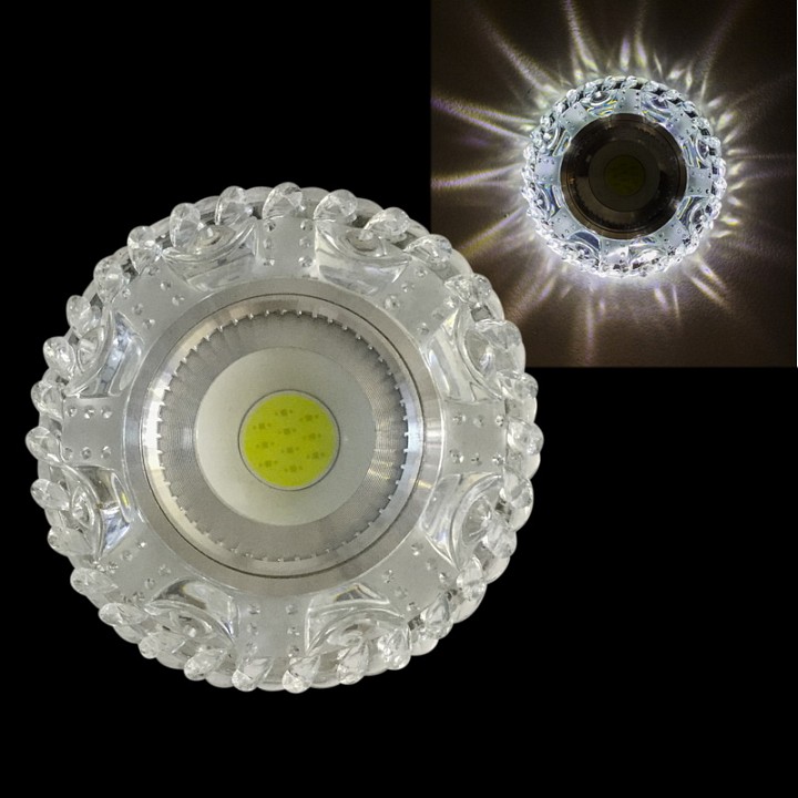 Светильник встраиваемый Ambrella light 42064-9.0-001PL MR16+LED3W CL