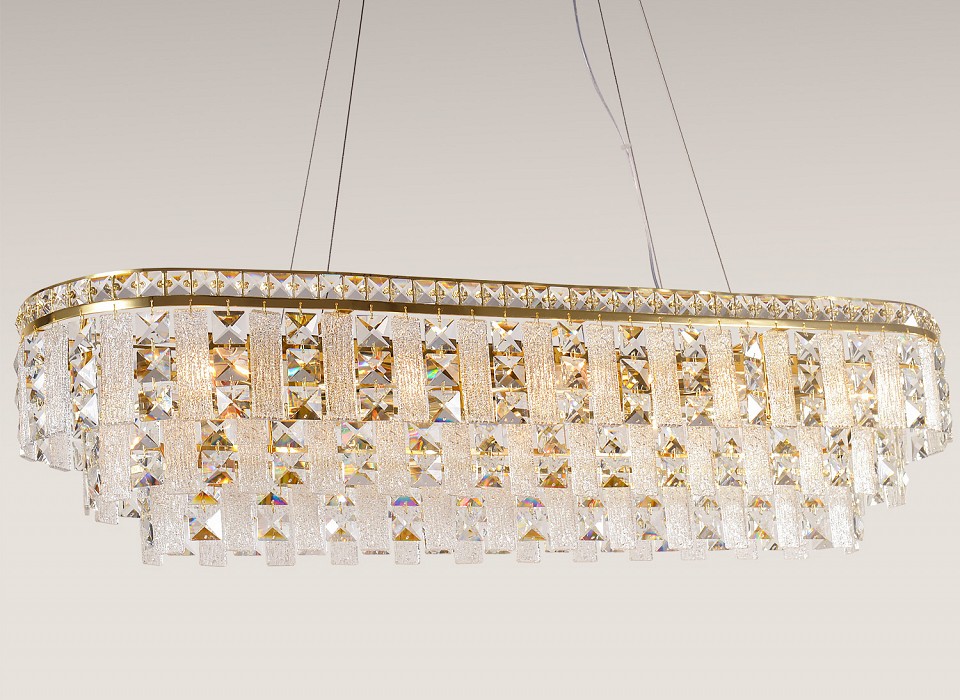 Подвесная люстра De Markt Гэлэкси 10 ламп 49820-0.4-10L DN