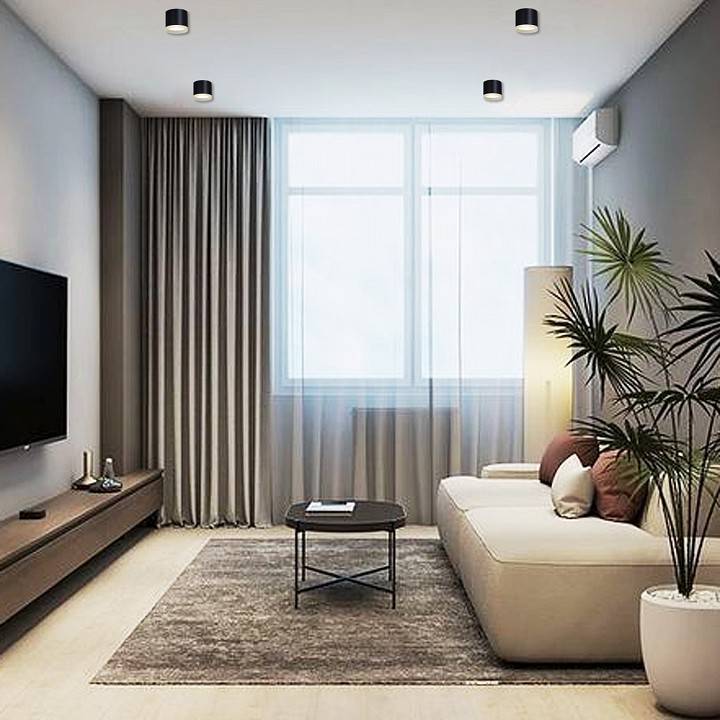 Накладной светильник Reluce 53004 53004-9.5-001LD GX53 BK