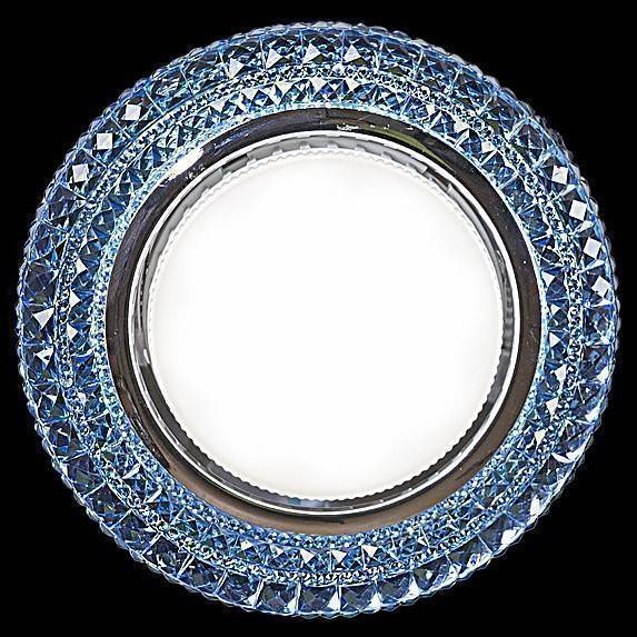 Встраиваемый светильник Reluce GX53+LED 4 Вт голубой 53201-9.0-001LF