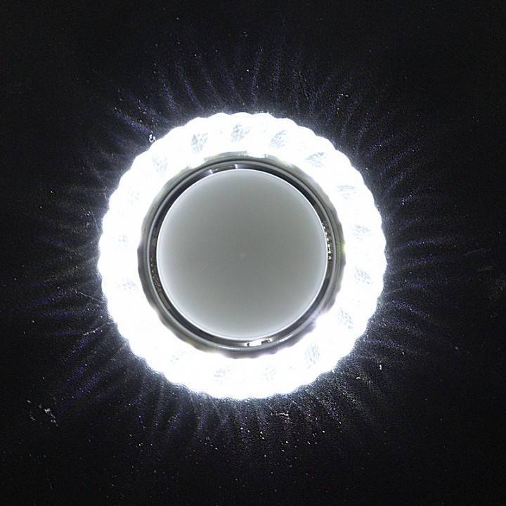 Встраиваемый светильник Reluce 53412 GX53 + LED 4 Вт прозрачный 53412-9.0-001PL