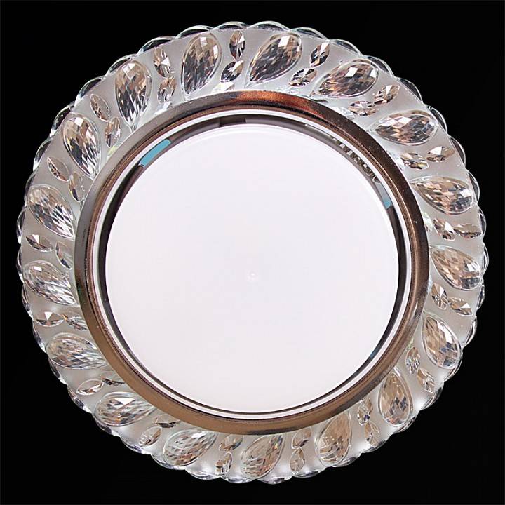 Встраиваемый светильник Reluce 53412 GX53 + LED 4 Вт прозрачный 53412-9.0-001PL